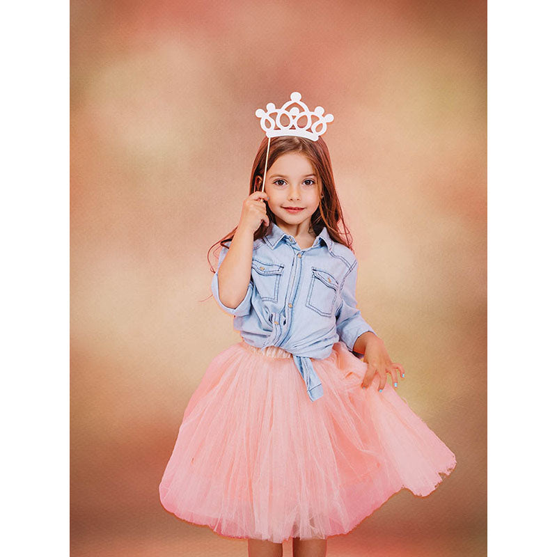 Avezano Hazy Yellow And Red Abstract Texture Photography Backdrop For Portrait-AVEZANO